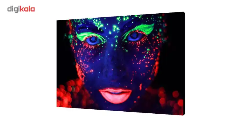 تابلو شاسی عرش مدل AS210 طرح بلک لایت سایز 20x30 سانتی متر