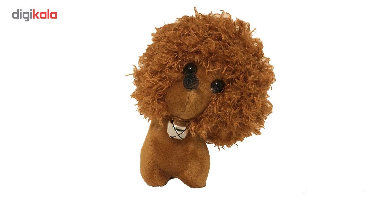 عروسک سگ موفرفری بانیبو مدل Curly Hair ارتفاع 12 سانتی متر