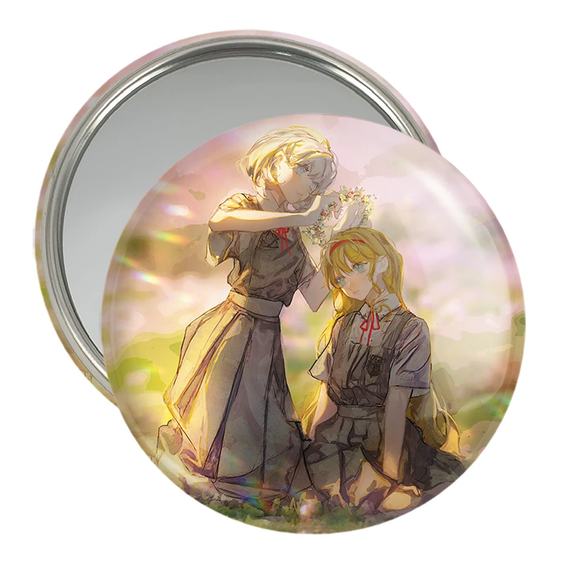 آینه جیبی خندالو مدل کاکه و سومیره انیمه مادوکا مجیکا Madoka Magica  کد 18436