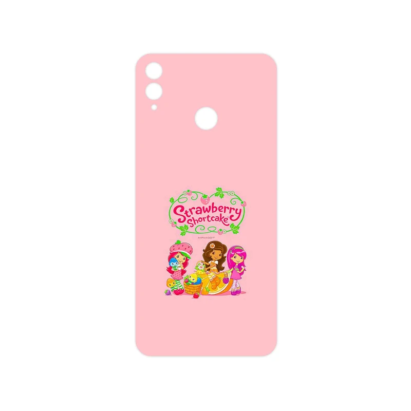 برچسب پوششی ماهوت مدل Strawberry Shortcake مناسب برای گوشی موبایل آنر 8X