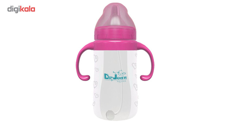 سر شیشه دکتر جین مدل N61 آب میوه خوری بسته دو عددی