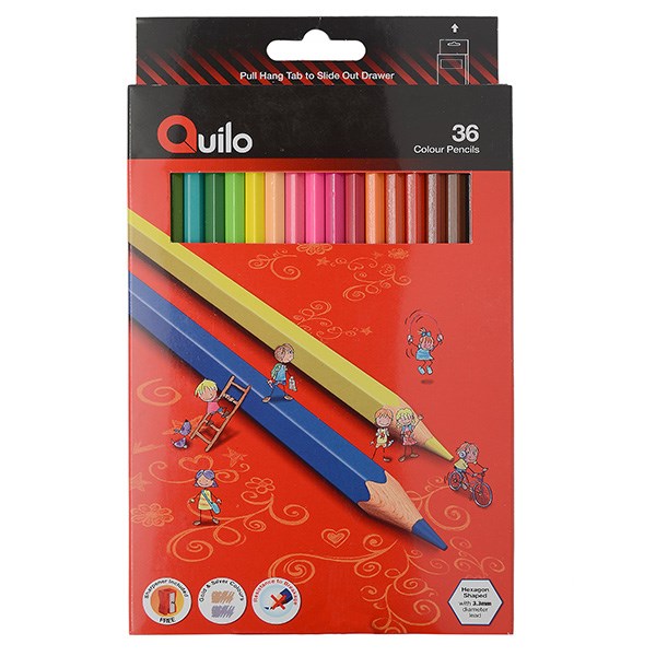 مداد رنگی 36 رنگ کوییلو کد 634005