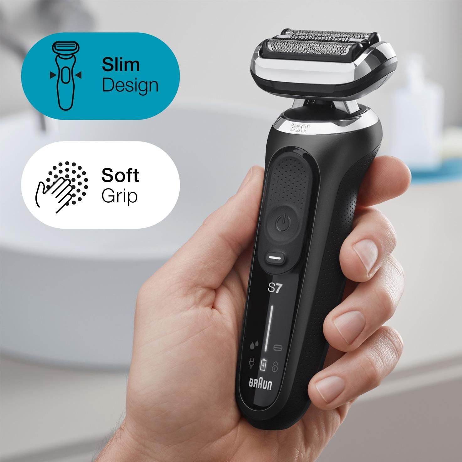 ماشین اصلاح موی صورت براون مدل 71N1000s -  - 5