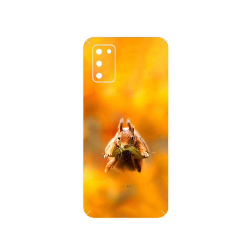برچسب پوششی ماهوت مدل Squirrel مناسب برای گوشی موبایل سامسونگ Galaxy A03S