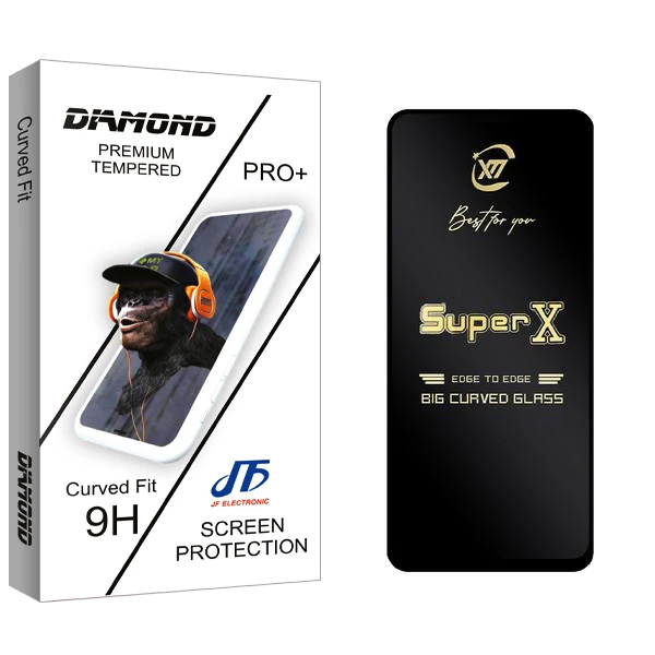 محافظ صفحه نمایش جی اف مدل Diamond SuperX مناسب برای گوشی موبایل سامسونگ Galaxy M52 5G