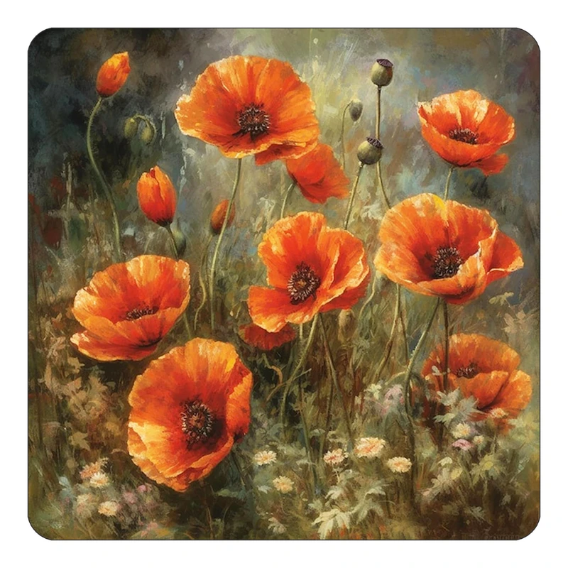 مگنت کاکتی طرح نقاشی رنگ روغن مدل mp69631