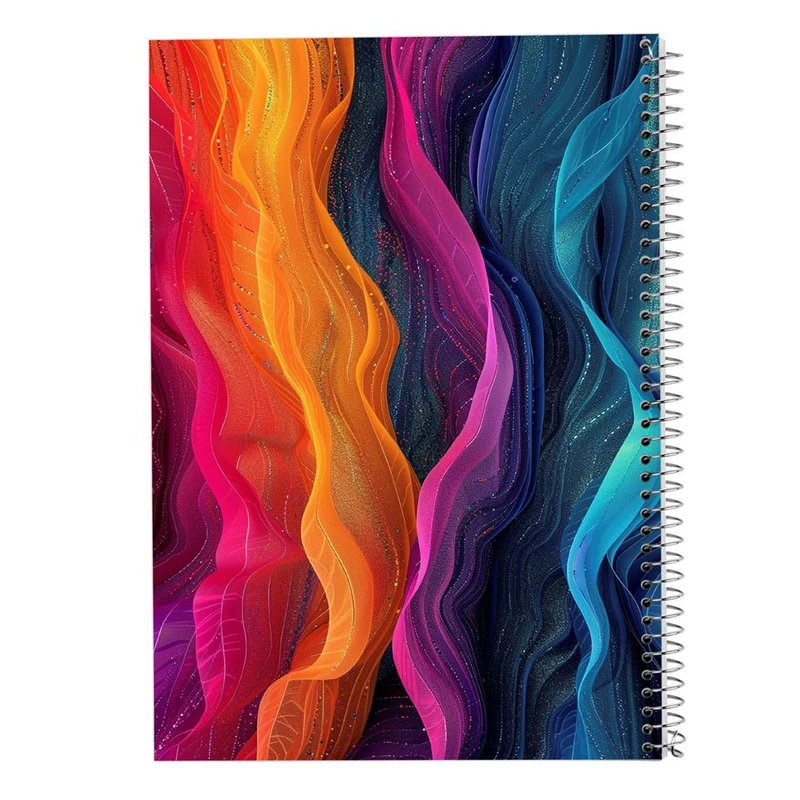 دفتر ژورنال نویسی 50 برگ مدوپد مدل نقطه ای طرح اشکال فانتزی کد DF16181