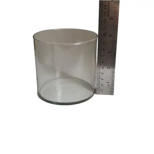 گلدان دکوری مدل تنگ شیشه ای کد 6