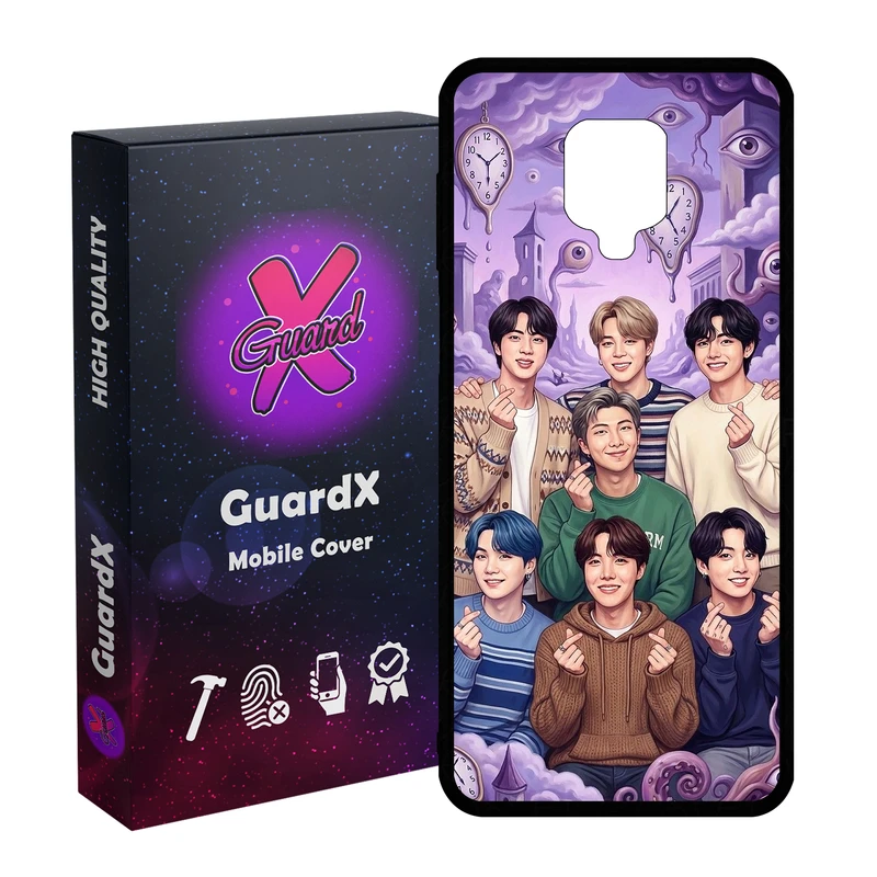 کاور گارد ایکس طرح Boys مدل 11051 مناسب برای گوشی موبایل شیائومی Redmi Note9 Pro/Note 9 Pro Max/Redmi Note 9S/MI Poco M2 Pro