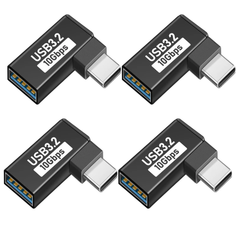مبدل USB 3.2 OTG به USB-C مدل PM-AC90 بسته چهار عددی