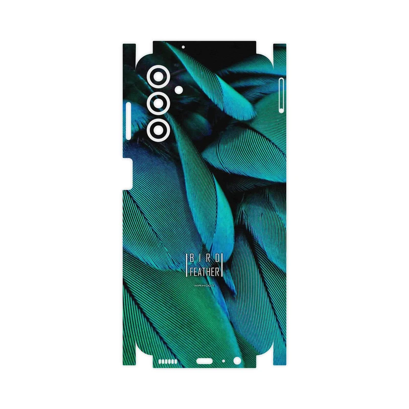 برچسب پوششی ماهوت مدل Green Feather-FullSkin مناسب برای گوشی موبایل سامسونگ Galaxy M14