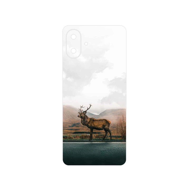 برچسب پوششی ماهوت مدل Horned_Deer مناسب برای گوشی موبایل سامسونگ Galaxy A07