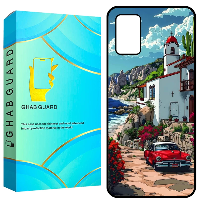 کاور قاب گارد طرح ماشین مدل GCHPA03S مناسب برای گوشی موبایل سامسونگ Galaxy A02s / M02s / A03s / F02s