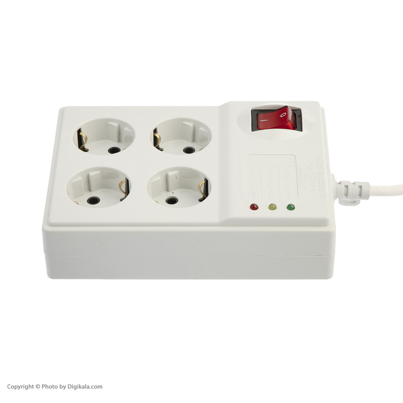 چندراهی برق و محافظ پارت الکتریک مدل PE773