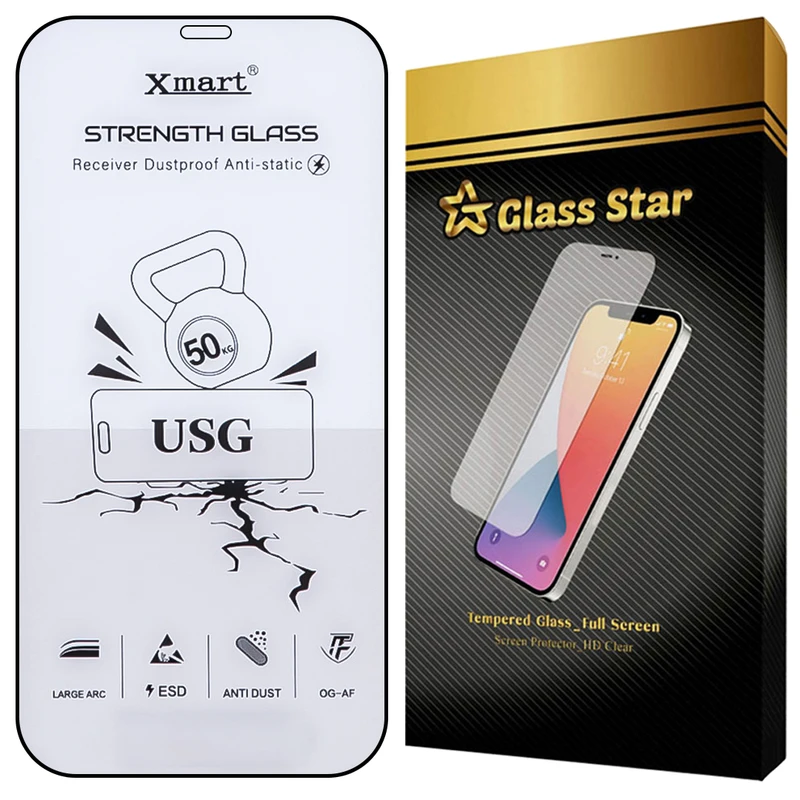 محافظ صفحه نمایش گلس استار مدل XMTG مناسب برای گوشی موبایل اپل iPhone 12 Pro Max