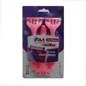 خود تراش مدل easy grip بسته 3 عددی 