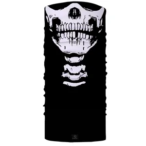 دستمال سر و گردن 27 طرح اسکلت کد B19