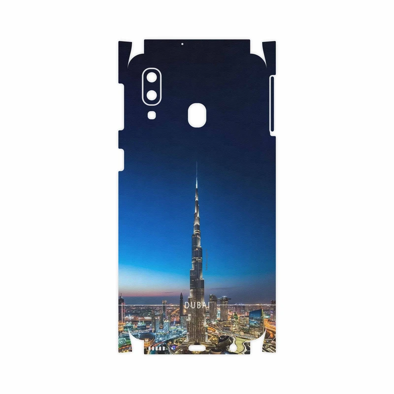 برچسب پوششی ماهوت مدل Dubai City-FullSkin مناسب برای گوشی موبایل سامسونگ Galaxy A40