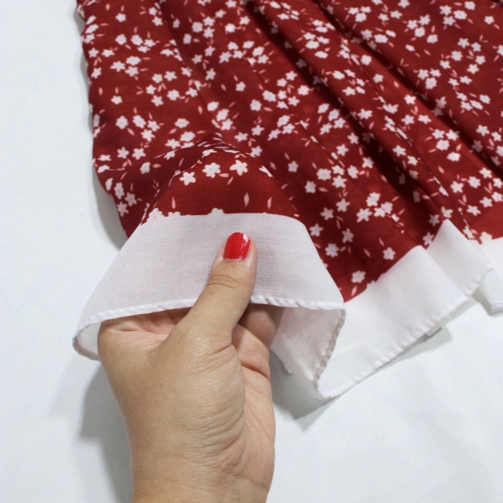 شال زنانه مدل خنک تابستانه طرح گل کد 7062 -  - 38