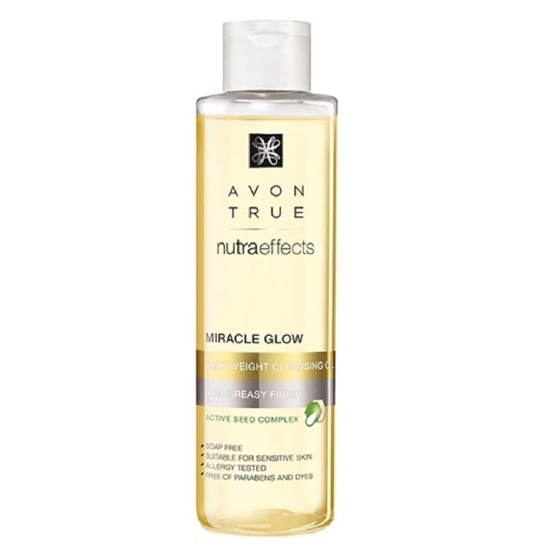 روغن پاکسازی پوست آون مدل True Nutra Effects Miracle Glow Lightweight Cleansing Oil حجم 125 میلی لیتر روغن پاکسازی پوست آون مدل True Nutra Effects Miracle Glow Lightweight Cleansing Oil حجم 125 میلی لیتر