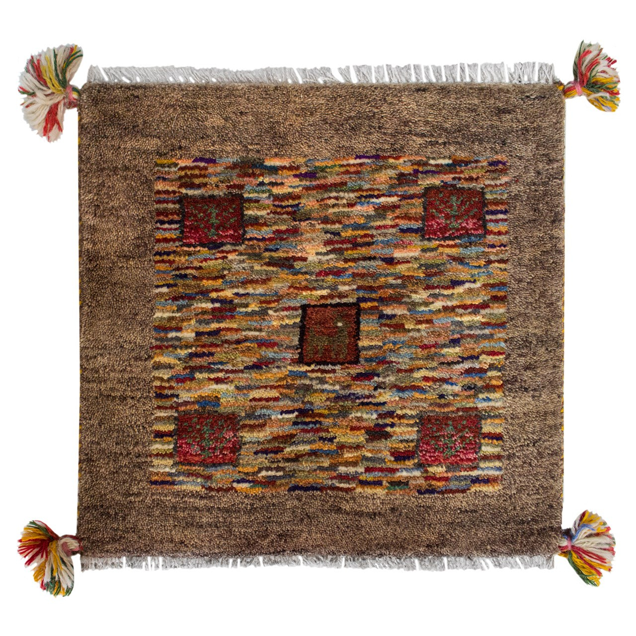 گبه دستباف سرزمین فرش کد GD9749