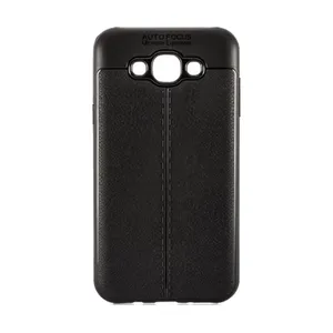 کاور ژله ای طرح چرم مناسب برای گوشی موبایل سامسونگ Galaxy S3