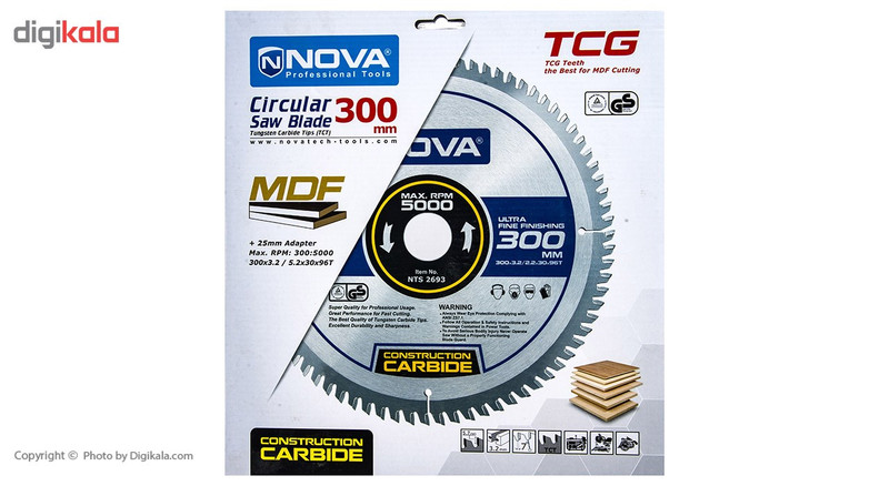 تیغه اره الماسه نووا مدل NTS 2693