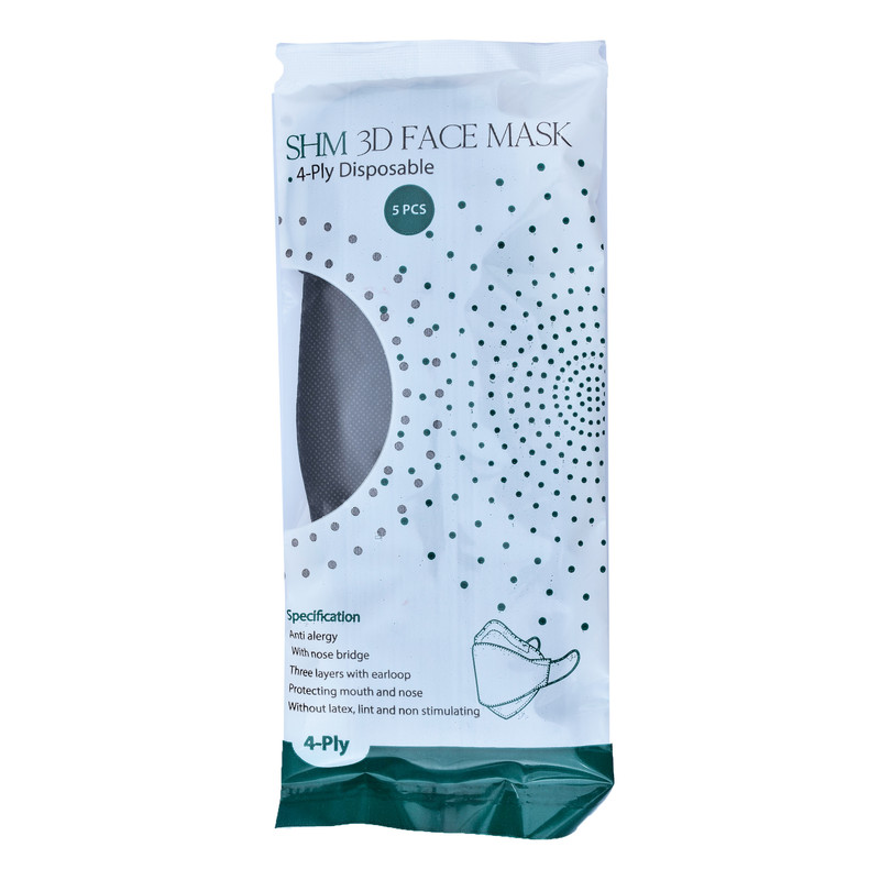 ماسک تنفسی اس اچ ام کد LY4-0064-M بسته 5 عددی