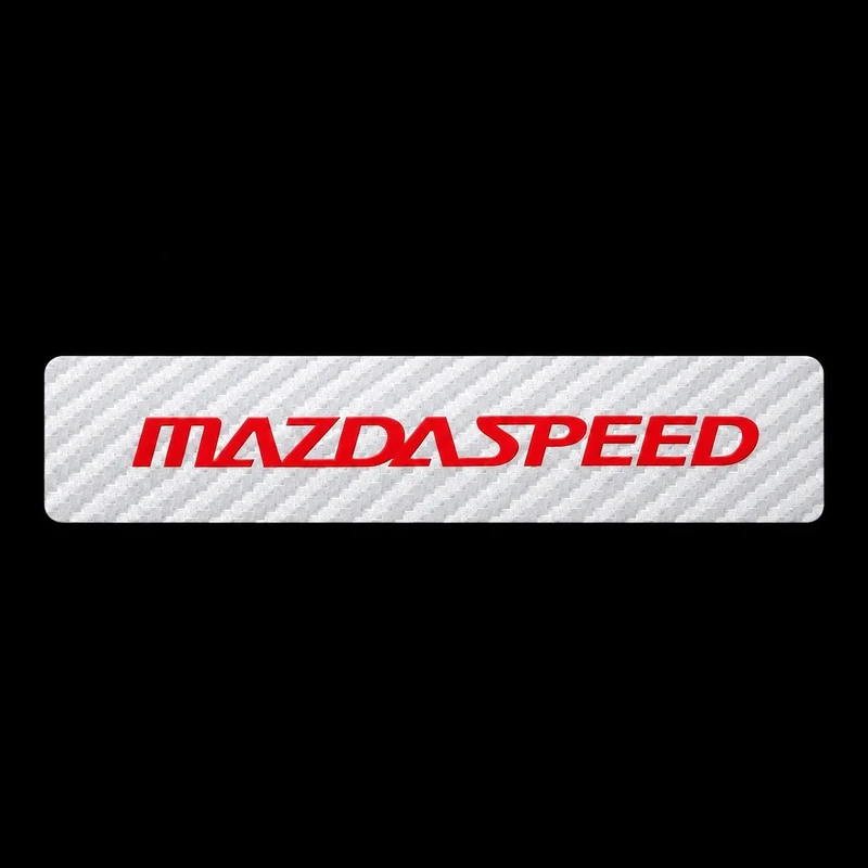 برچسب بدنه خودرو سولگی مدل شبرنگ طرح Mazdaspeed کد M543