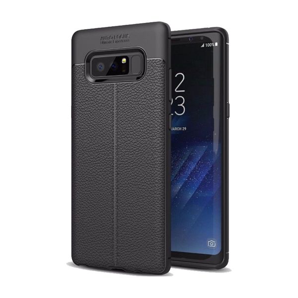 کاور ژله ای طرح چرم مناسب برای گوشی موبایل سامسونگ Note 8 کاور ژله ای طرح چرم مناسب برای گوشی موبایل سامسونگ Note 8