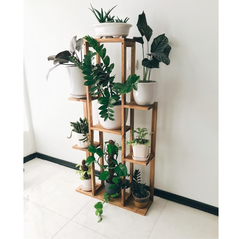 استند گلدان روستیک دکور مدل I1