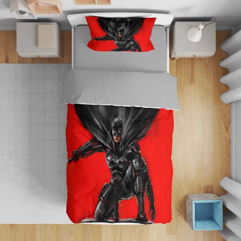 سرویس روتختی مدل بتمن 4768 تکنفره 5 تکه