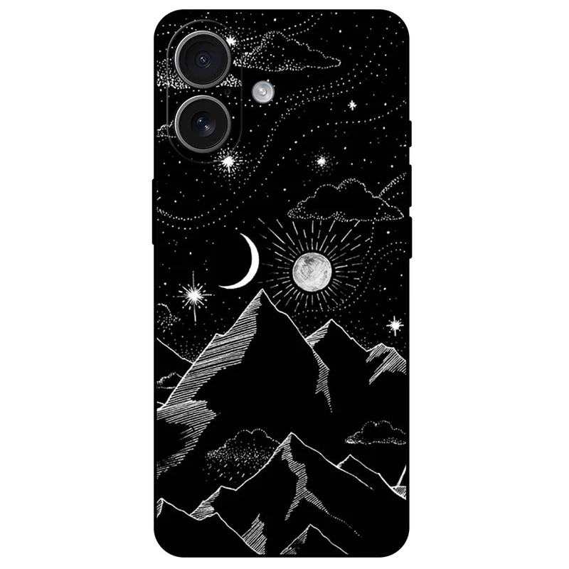 کاور مگافون طرح کوه مدل 8078 مناسب برای گوشی موبایل اپل iPhone 17