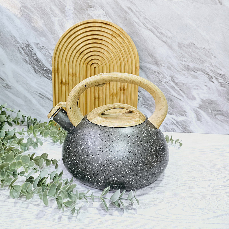 کتری مدل Bamboo Handle طرح سوت دار