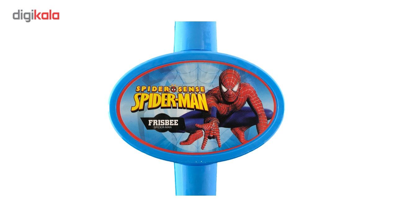 میکروفن اسباب بازی پایه دار مدل spider-man با قابلیت اتصال به موبایل و پخش همزمان صدا و موسیقی