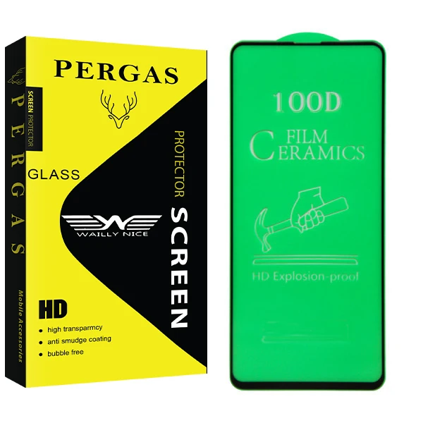 محافظ صفحه نمایش سرامیکی وایلی نایس مدل Pergas Glass مناسب برای گوشی موبایل سامسونگ Galaxy M51
