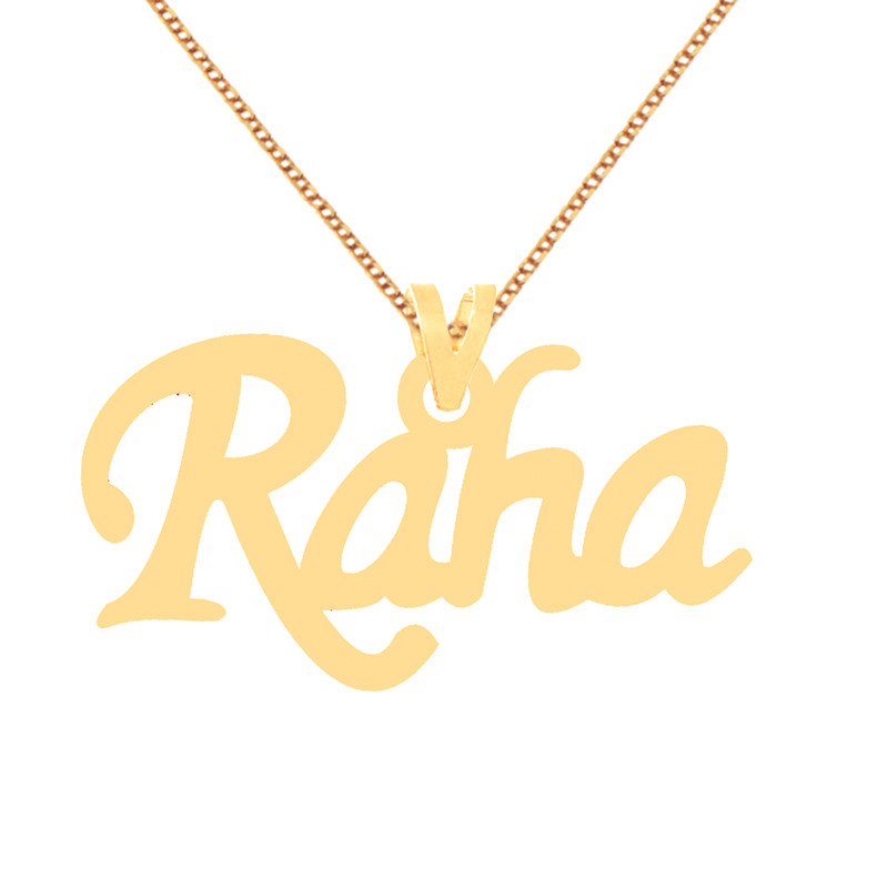 گردنبند طلا 18 عیار زنانه کرابو طرح رها مدل Kr70270