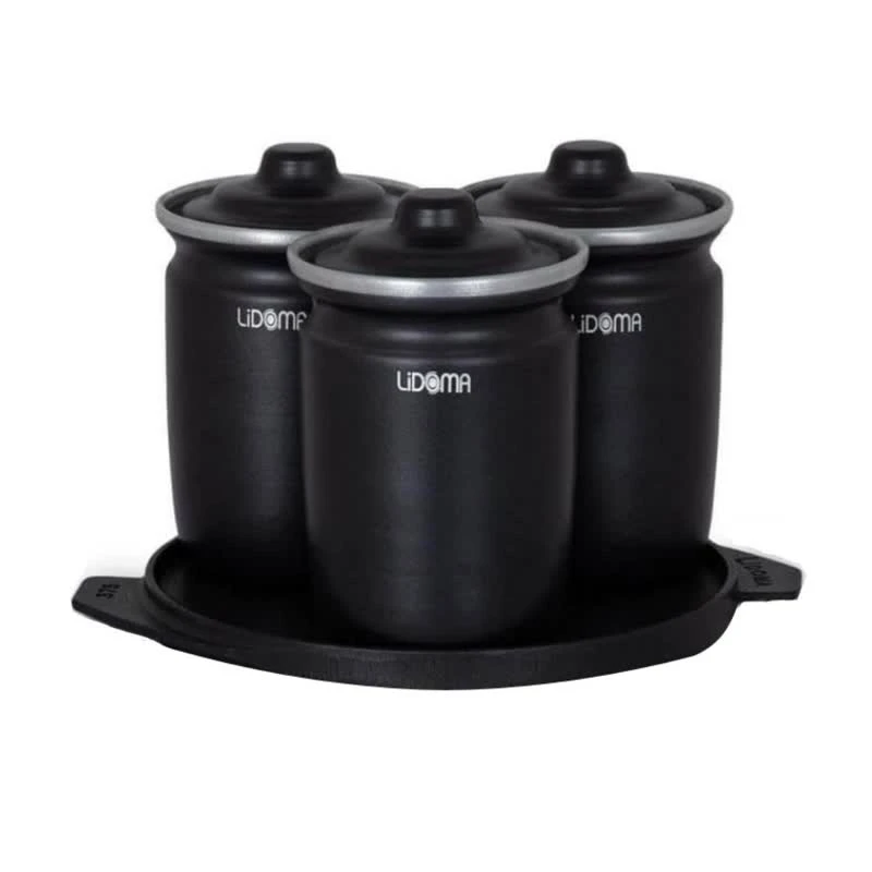 سرویس قابلمه گرانیتی 7 پارچه لیدوما مدل دیزی پز سرویس قابلمه گرانیتی 7 پارچه لیدوما مدل دیزی پز