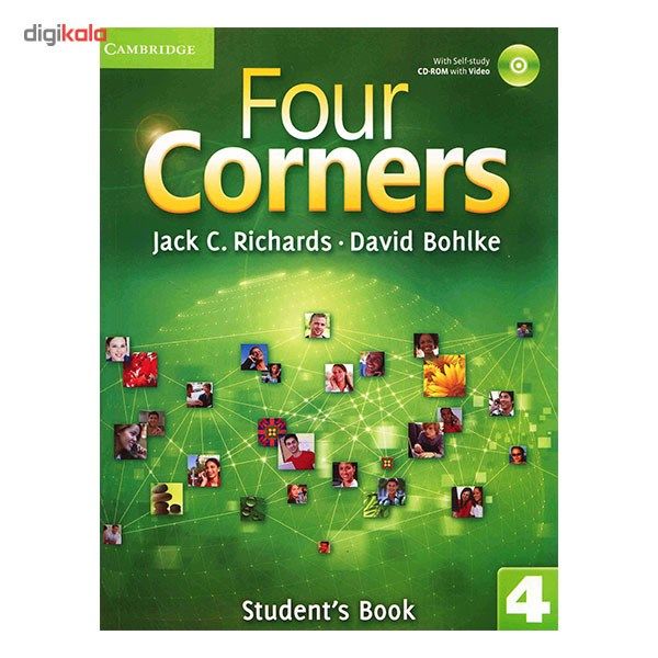 کتاب زبان Four Corners 4 Students Book + Workbook