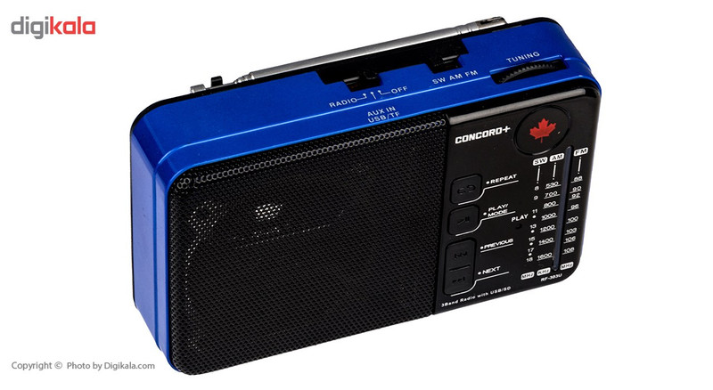 رادیو کنکورد پلاس مدل RF-303U رادیو کنکورد پلاس مدل RF-303U