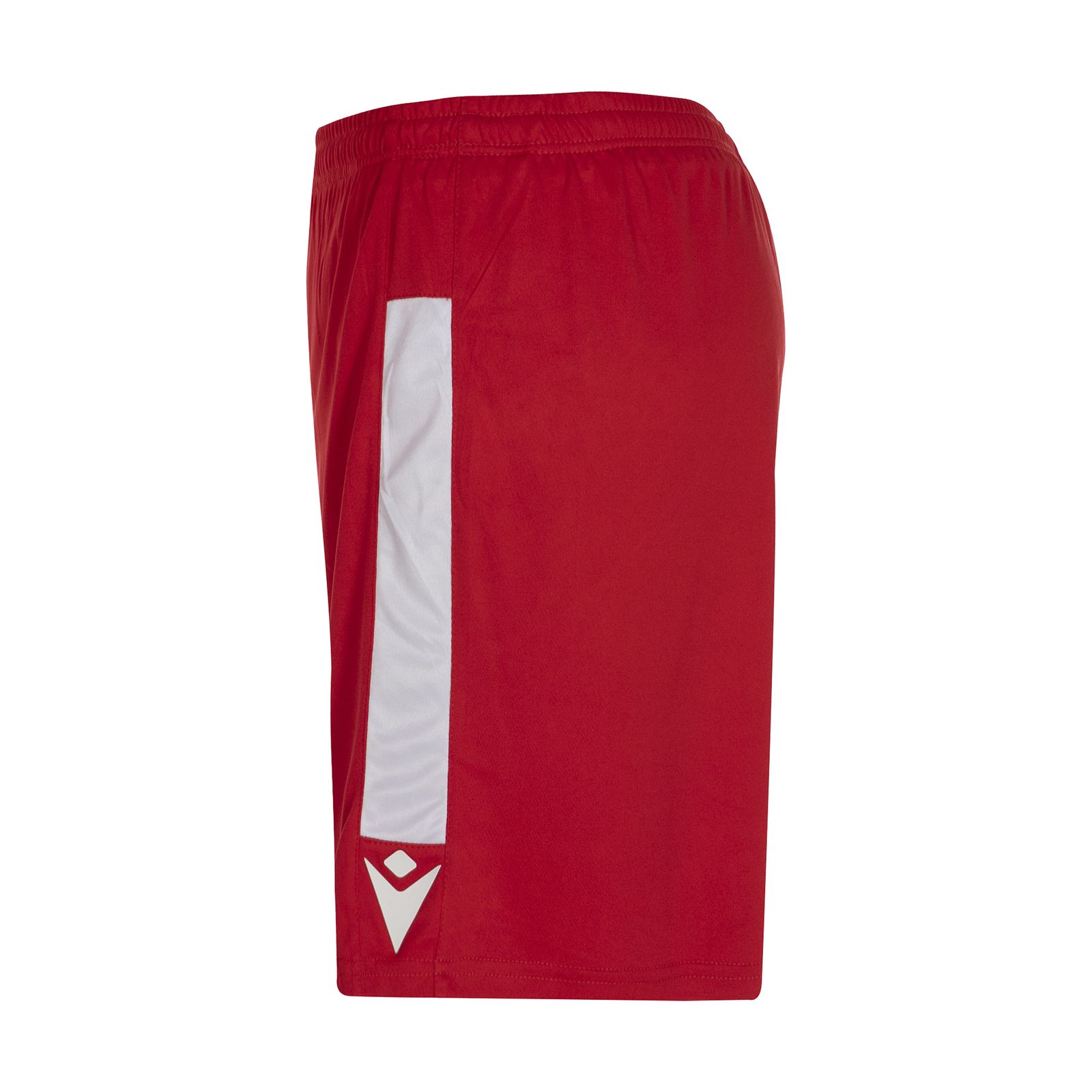 ست تی شرت و شلوارک ورزشی مردانه مکرون مدل کاناپوس رنگ قرمز -  - 4