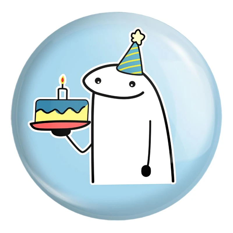 پیکسل خندالو طرح تولد کد 28106 مدل بزرگ