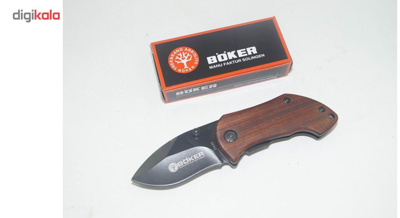 چاقو سفری تاشو بوکر مدل DA33