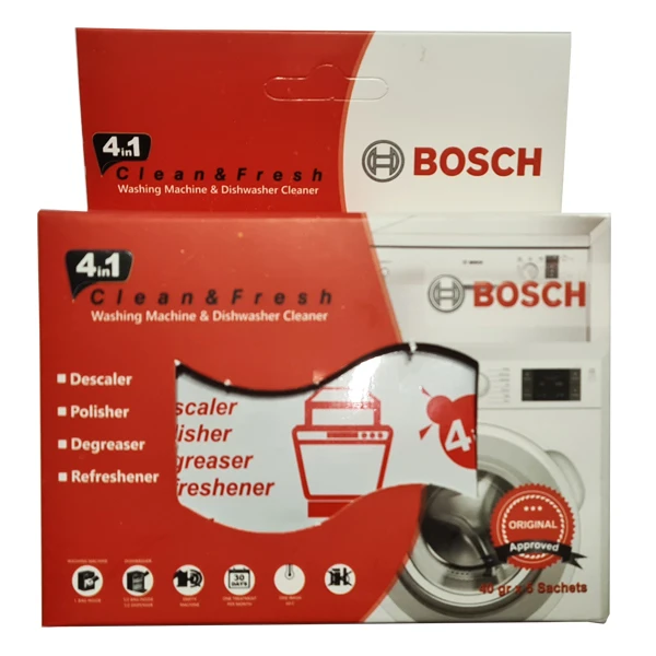 جرم گیر ماشین لباسشویی مدل Red Fresh بسته 5 عددی وزن 200 گرم