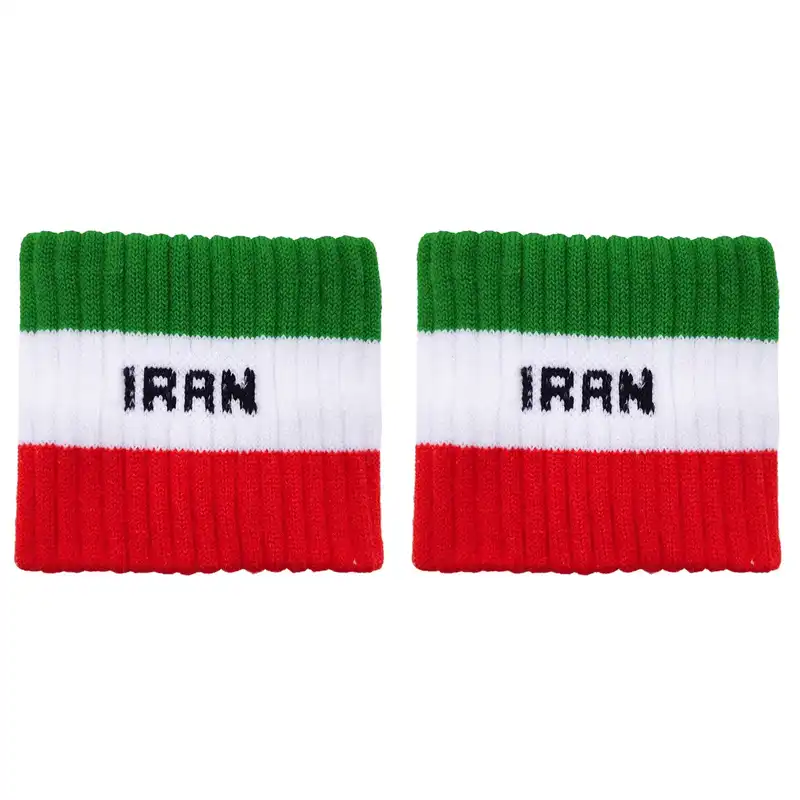 مچ بند ورزشی طرح ایران بسته دو عددی
