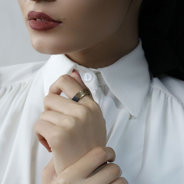انگشتر طلا 18 عیار زنانه مایا ماهک مدل MR0223