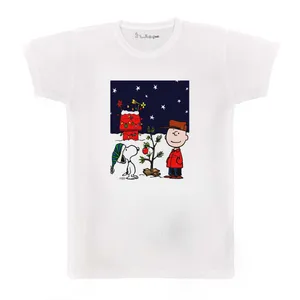 تی شرت بچگانه پرمانه طرح اسنوپی کد pmt.3663