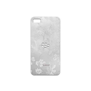MAHOOT Silver-Wildflower Cover Sticker for BlackBerry Z10