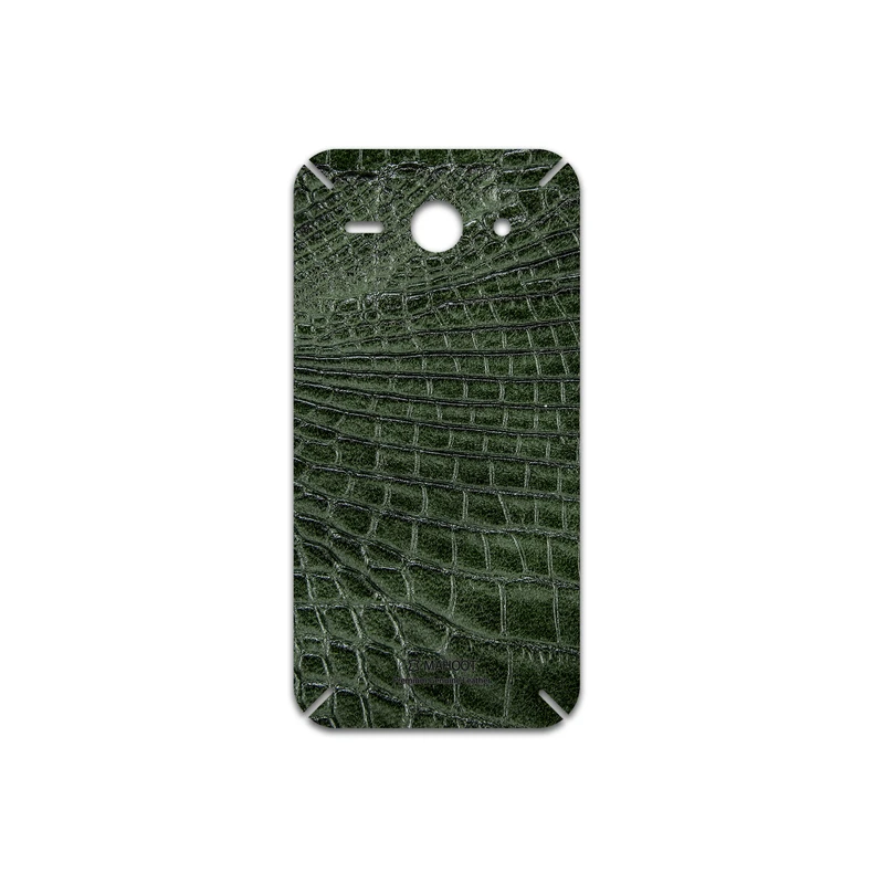 برچسب پوششی ماهوت مدل Green-Crocodile-Leather مناسب برای گوشی موبایل هوآوی Ascend Y530