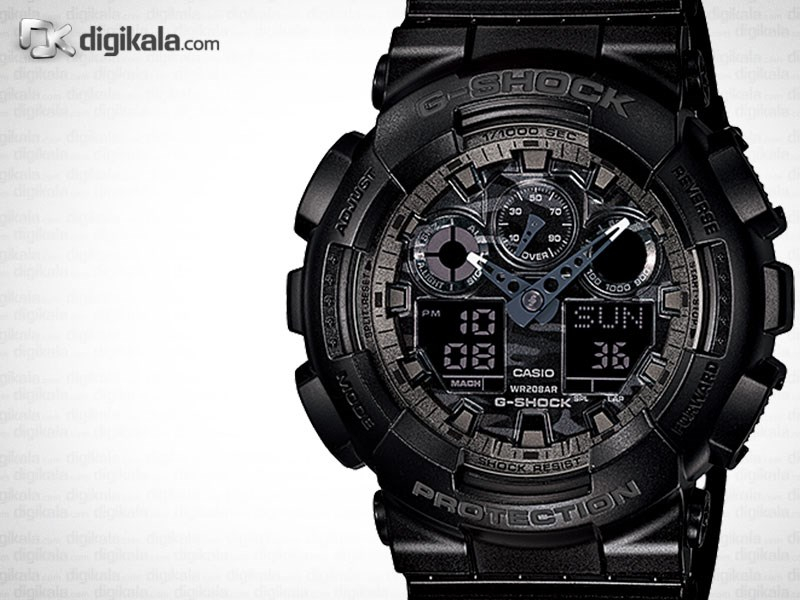 ساعت مچی مردانه کاسیو جی شاک GA-100CF-1ADR